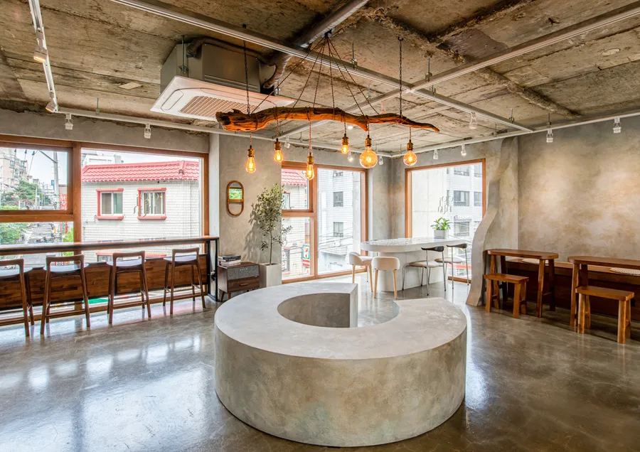 빈티지 내추럴 스타일의, 고척동 카페 홈스타일링