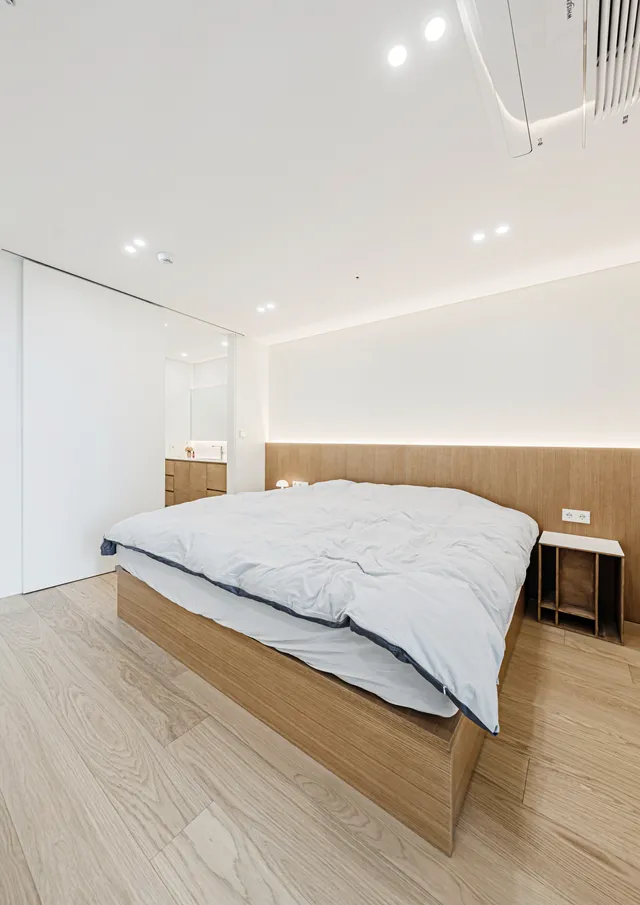 깔끔하고 군더더기 없는, 화서 파크 푸르지오