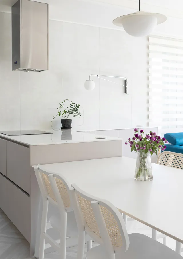 깔끔하고 기능적인 주방, 호반 베르디움