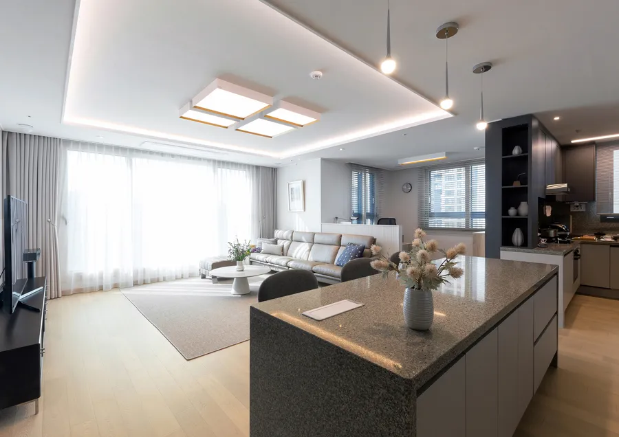 차분하면서 고급스러운, 디에이치 자이