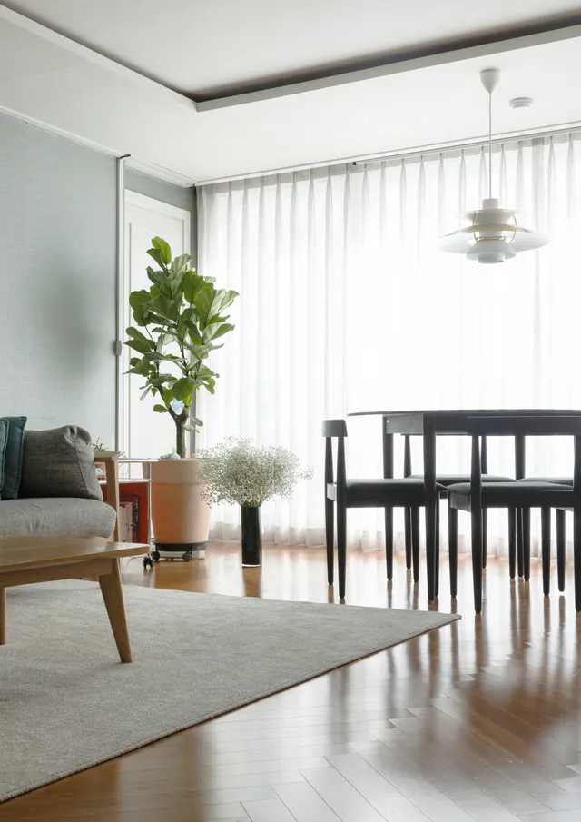 유니크한 분위기가 녹아든, 광장 현대 3단지 홈스타일링