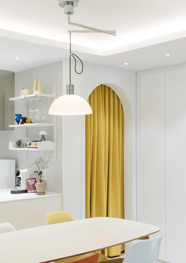 모던함이 가미된 스칸디나비안, 더 리버 자이 홈스타일링