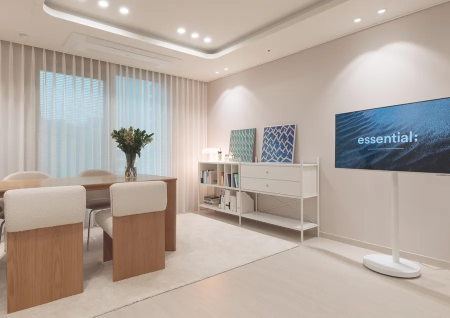 감성적이고 깔끔한 무드, 서광교 파크스위첸 홈스타일링