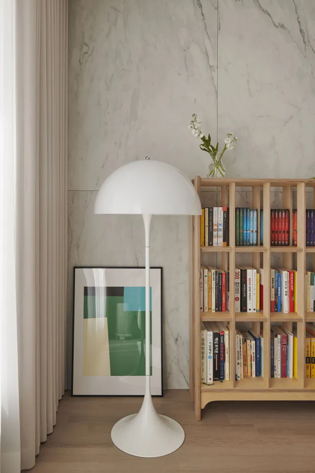 따뜻한 우드와 싱그러운 그린이 어우리진, 힐스테이트 용인