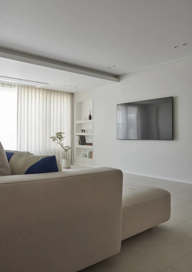 밝지만 따뜻한 느낌의, 방배동 아파트