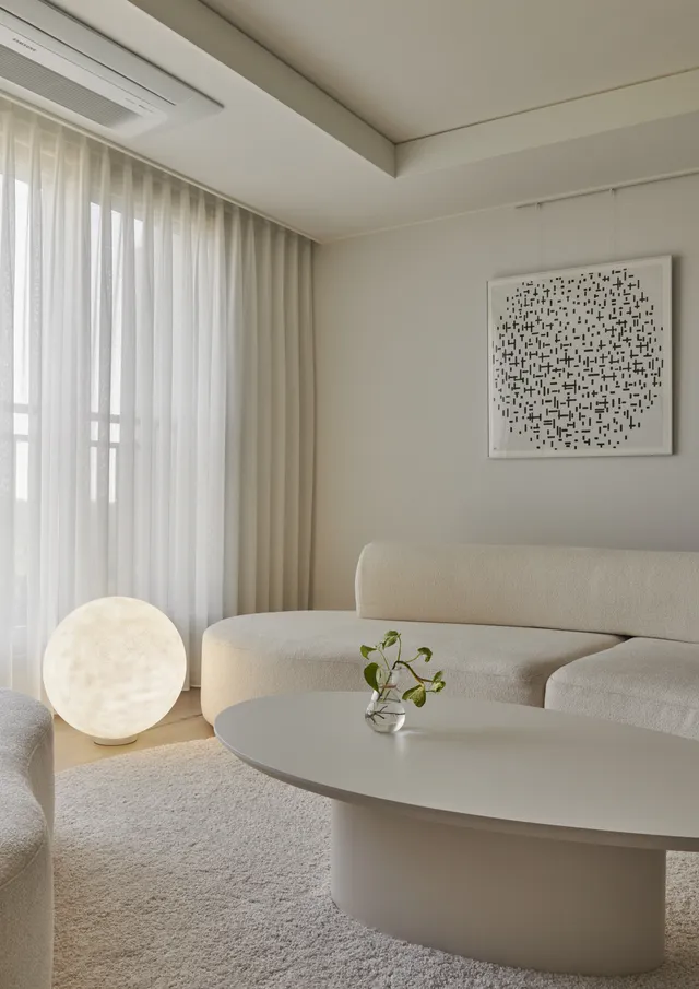 카페 같은 화이트 모던, 더샵 엘리포레 