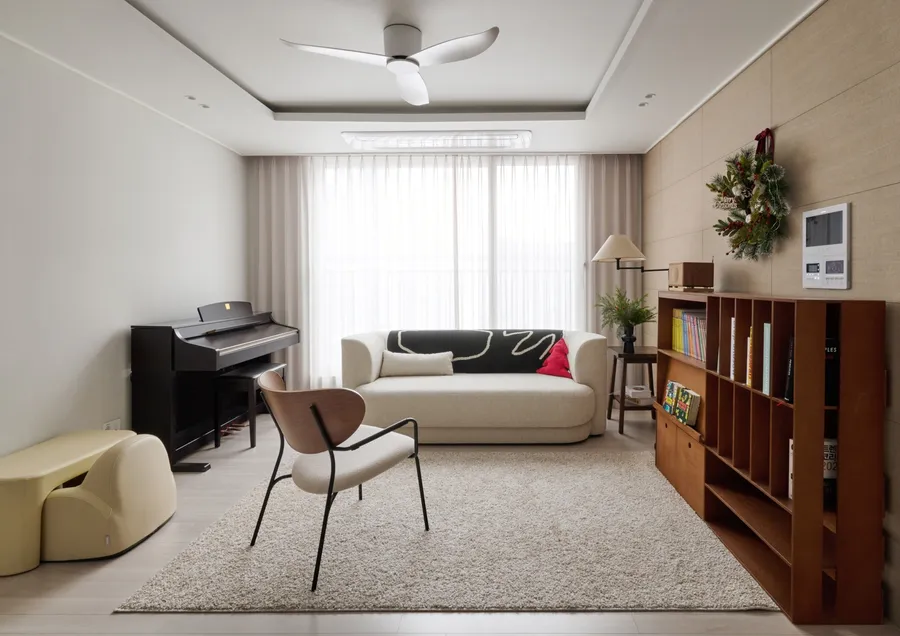 제작가구로 공간을 알차게 살린, 판교해링턴플레이스 홈스타일링