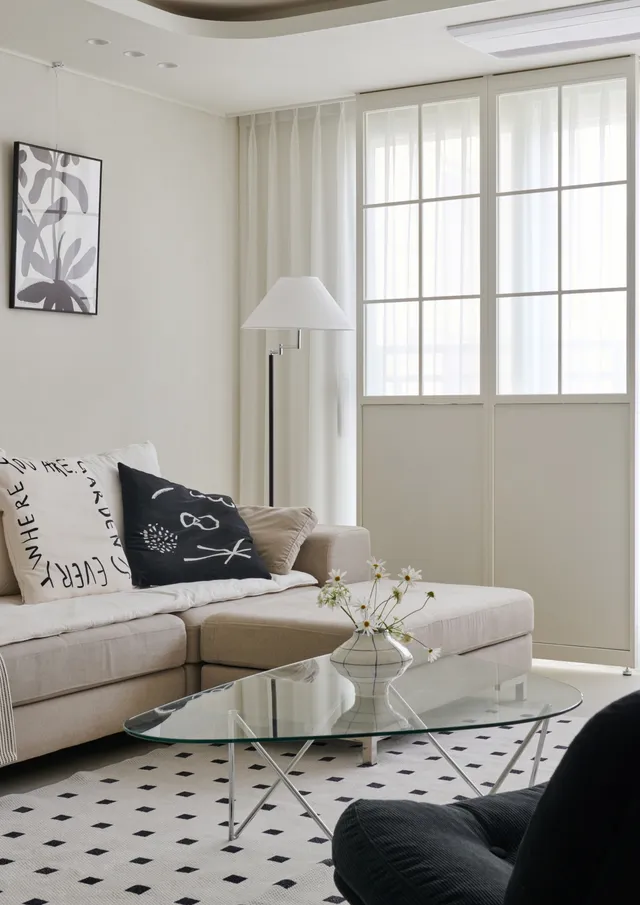 가벽파티션으로 살리는 프렌치무드, 의정부일성트루엘