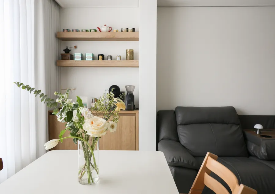 가족의 일상을 담은 우드 하우스, 판교원마을6단지 홈스타일링