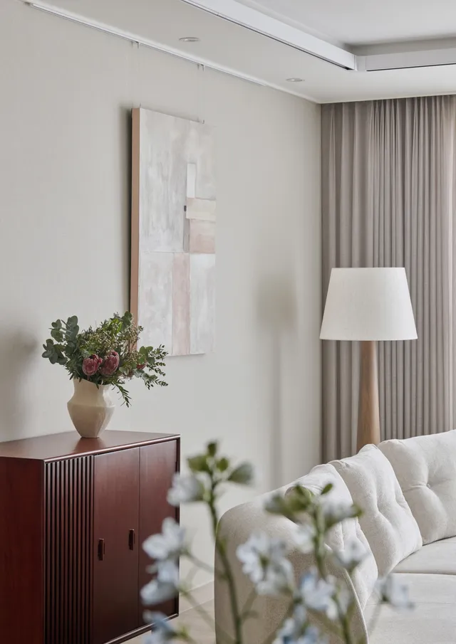 기존 마감을 살린 차분하고 단아한, 올림픽파크포레온