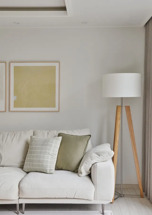 따뜻한 뉴트럴톤과 우드로 아늑하게, 동탄플라쎄더테라스