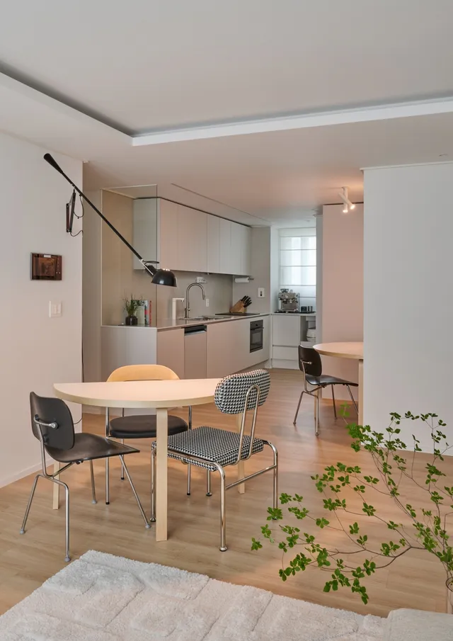 유니크한 조명과 변화가 유연한, 래미안대치팰리스 홈스타일링