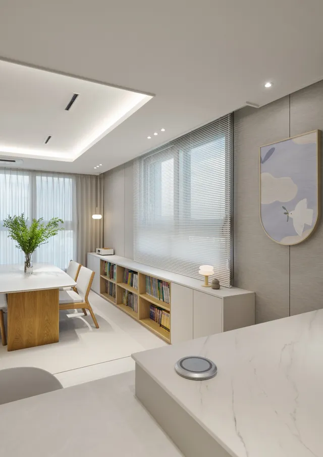 전망까지 고려한 멀티형 거실, 롯데캐슬 하이브엘