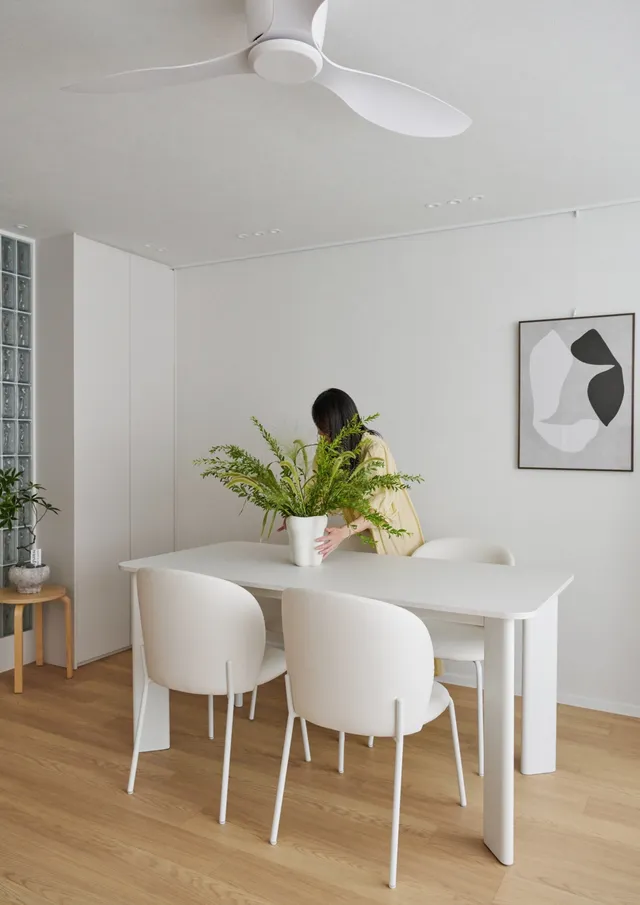 가구로 공간분리 연출, 구로우성아파트