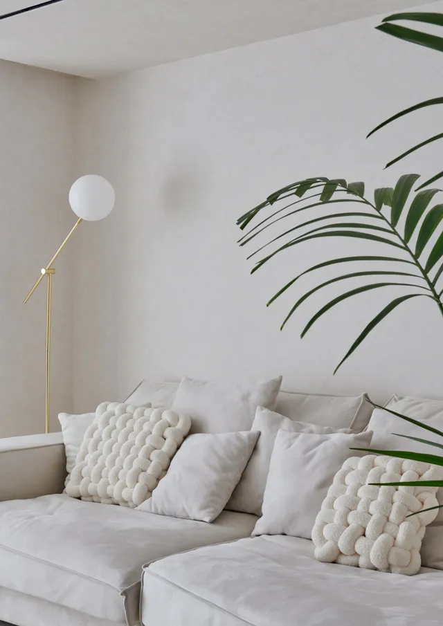 따뜻한 베이지로 고급스러운 공간, 블루밍구성더센트럴