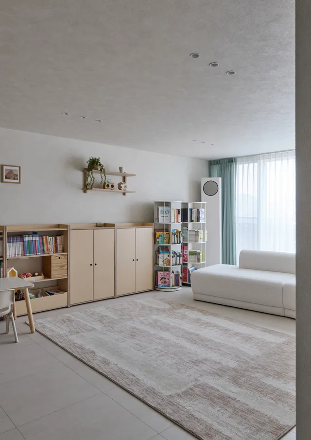 코지한 크림베이지와 우드의 공간, 소하동 금호어울림 홈스타일링