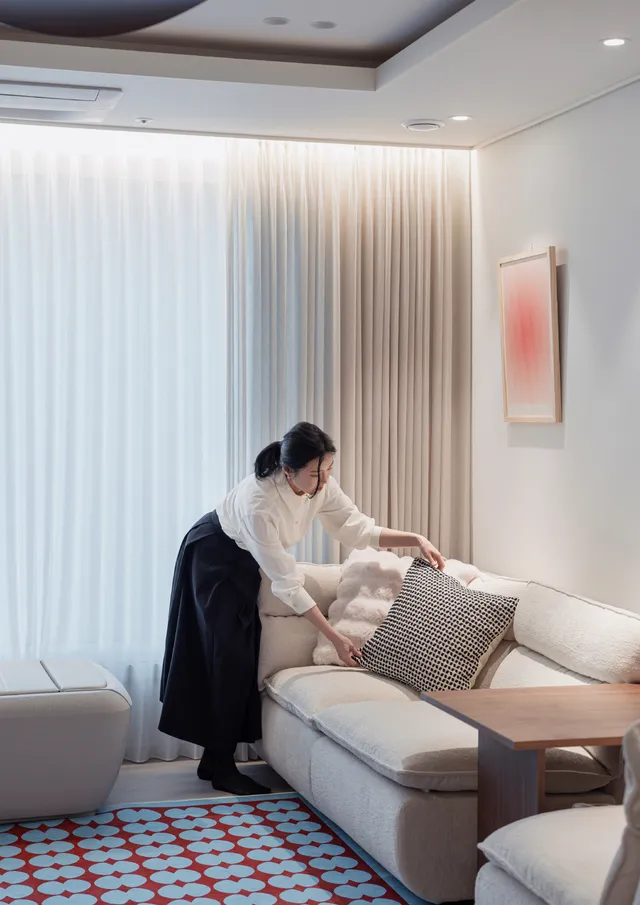 서로 다른 취향이 어우러진 집, 래미안원페를라